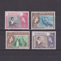 DOMINICA 1957, SG # 144-155, CV £39, Part Set, MH - Dominica (...-1978)