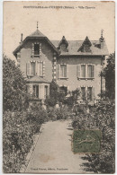 69 - PONTCHARRA-SUR-TURDINE - CPA -  Villa Charvin - Pontcharra-sur-Turdine