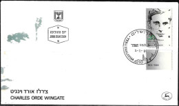 Israel 1984 FDC Charles Orde Wingate [ILT994] - FDC