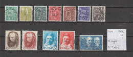 (TJ) Noorwegen 1968 - 12 Zegels (gest./obl./used) - Colecciones