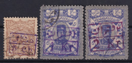 PERSIA 1897 - Canceled - Sc# 101-103 - Complete Set! - Iran