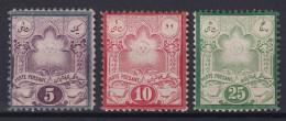 FALSE PERSIA 1882 - MNH - Sc# 50-52 - Iran