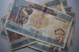 Lot 7 Billets 5000 Francs Guinée GUINEA 1985 P33a - Guinea