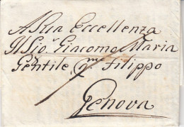 Österreich Vollständiger Vorphilabrief Aus Dem Jahr 1760 Von Wien Nach Genova - ...-1850 Prephilately