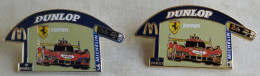 2 SUPERBES PINS PIN'S FERRARI 499P LE MANS FINITION OR ET ARGENT, AVEC ROLEX, MICHELIN, Rien Au Dos - Automovilismo - F1