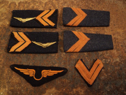 Insignes Militaires Grades Sous-Officier Armée De L'Air. - Airforce