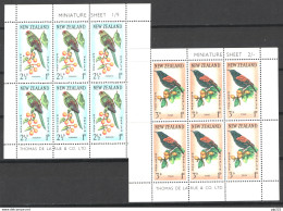 Nuova Zelanda 1962 Y.T.BF11/12 **/MNH VF - Blokken & Velletjes