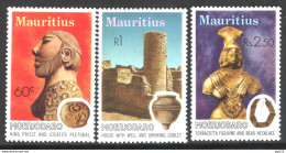 Mauritius 1976 Y.T.425/27 **/MNH VF - Mauricio (1968-...)