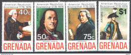 Grenada 1975 Y.T.A28/31 **/MNH VF - Granada (...-1974)