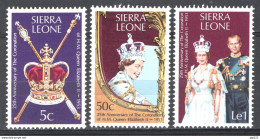 Sierra Leone 1978 Y.T.408/10 **/MNH VF - Sierra Leona (1961-...)