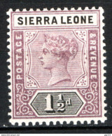 Sierra Leone 1897 Y.T.33 **/MNH VF/F - Sierra Leone (...-1960)