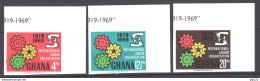 Ghana 1969 Y.T.363/65 ND **/MNH VF - Ghana (1957-...)