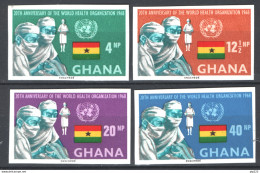 Ghana 1968 Y.T.324/27 ND **/MNH VF - Ghana (1957-...)