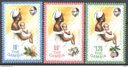 Gambia 1976 Y.T.327/29 **/MNH VF - Gambie (1965-...)