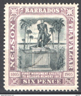 Barbados 1905 Y.T.81 */MH VF/F - Barbados (...-1966)
