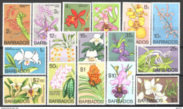 Barbados 1974 Y.T.373/88 **/MNH VF - Barbados (1966-...)