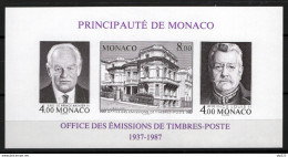 Monaco 1987 Unif. BF37A **/MNH VF - Blocs