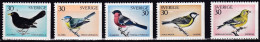 SE437ABB – SUEDE – SWEDEN – 1970 – BIRDS – SG # 630/4 MNH - 7,50 € - Neufs