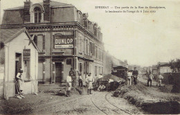 51 Epernay Une Partie De La Rue De Grand Pierre  6 Juin 1910 Animation Tram Vapeur  - Epernay