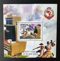 Sénégal 2023 Mi. Bl. ? Bloc Souvenir Sheet Emission Commune Joint Issue Tour PAPU UPAP Tower Arusha Tanzanie Tanzania - Emisiones Comunes