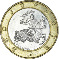 Monnaie, Monaco, 10 Francs, 1991 - 1960-2001 Nieuwe Frank