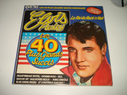 B11 (8)/ Elvis " Le Roi Du " - Double Album - K TEL - EP 001 - Fr 1976 - VG+/VG+ - Country En Folk