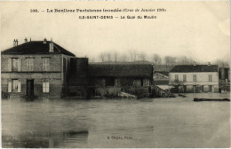 CPA L'ILE-SAINT-DENIS Le Quai De Moulin - Crue De Janvier 1910 (1353214) - L'Ile Saint Denis