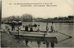 CPA L'ILE-SAINT-DENIS Crue De Janvier 1910 - Quai D'Argenteuil (1353240) - L'Ile Saint Denis