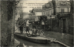 CPA L'ILE-SAINT-DENIS Crue De Janvier 1910 - Le Quai De Moulin (1353242) - L'Ile Saint Denis