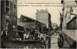 CPA L'ILE-SAINT-DENIS Crue De Janvier 1910 - Rue Du Boccage (1353246) - L'Ile Saint Denis