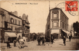 CPA ROMAINVILLE Place Carnot (1353297) - Romainville