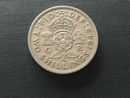 Münze Münzen Umlaufmünze Großbritannien 2 Shillings 1949 - J. 1 Florin / 2 Shillings