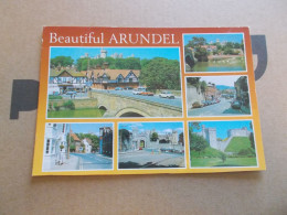 BEAUTIFUL ARUNDEL  SUSSEX  ( ENGLAND ANGLETERRE )   6 JOLIES VUES - Arundel