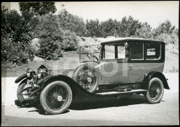 REAL PHOTO POSTCARD VISEU CARAMULO MUSEU PORTUGAL CAR VOITURE RR ROLLS ROYCE SILVER GHOST - Viseu