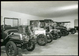 REAL PHOTO POSTCARD VISEU CARAMULO MUSEU PORTUGAL CARS VOITURES DARRACQ FIAT BENZ RENAULT - Viseu