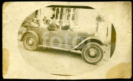 20s ORIGINAL PHOTO FOTO POSTCARD AUTOMOVEL CAR TAXI PORTUGAL - Taxis & Huurvoertuigen