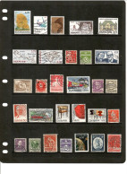 DENMARK---Collection Of USED DL-1242 - Collections (sans Albums)