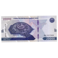 Ouzbékistan, 1 Sum, 2021, 20000 SUM, NEUF - Uzbekistan