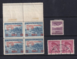 Czechoslovakia 1939  Block Of 4/Pair/Single  MH/Used Complete Year 15594 - Neufs