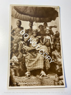 Rare ! Ghana Africa Tribal Chief Tribe Omanhene Of Akwapim Akuapem Ruler RPPC Real Photo 17163 Post Card POSTCARD - Ghana - Gold Coast