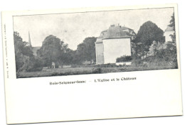 Bois-Seigneur-Isaac - L'eglise Et Le Château - Eigenbrakel