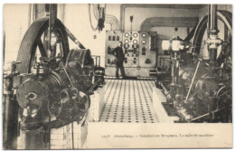 Alsemberg - Sanatorium Brugman - La Salle De Machine - Beersel