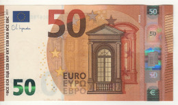 50 EURO   Firma   Ch.Lagarde    U 033 C4  UC6788790316   /   FDS - UNC - 50 Euro