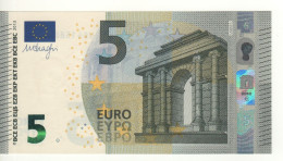 5 EURO  "France"   DRAGHI   U 006 E5    UE4158806705 /  FDS - UNC - 5 Euro