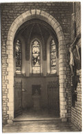Kerk Van Humelghem - Doopvont (binnen) Met Glasraam St. Jan Den Dooper Met Aloude Eenig Bestaande Vont - Steenokkerzeel