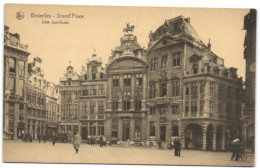 Bruxelles - Grand'Place - Côté Sud-Ouest - Bruxelles-ville