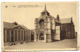 Diest - St. Sulpitiuskerk En Stadhuis - Diest