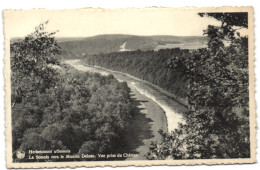 Herbeumont S/Semois - La Semois Vers Le Moulin Deleau - Vue Prise Du Château - Herbeumont