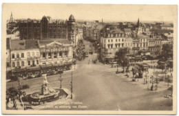 Bruxelles - Porte De Namur Et Chaussée D'Ixelles - Bruxelles-ville