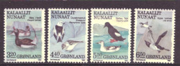 Groenland / Greenland 191 T/m 194 MNH ** Birds Animals Nature (1989) - Nuovi